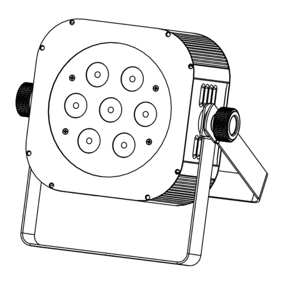 BoomToneDJ SLIM PAR 7 TRI 3 Mode D'emploi