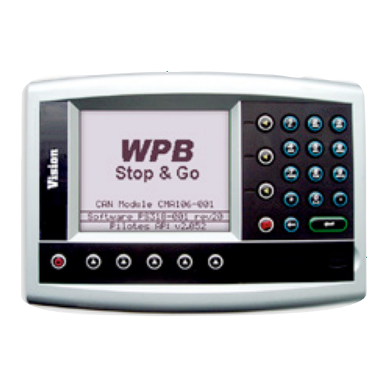 Sulky WPB Stop & Go Notice Originale