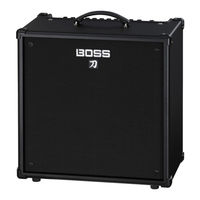 Boss KATANA-210 BASS Mode D'emploi