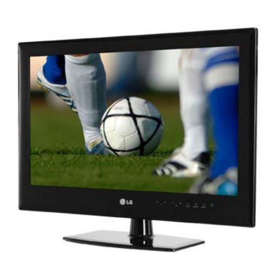 LG 19LD3 Serie Manuel De L'utilisateur