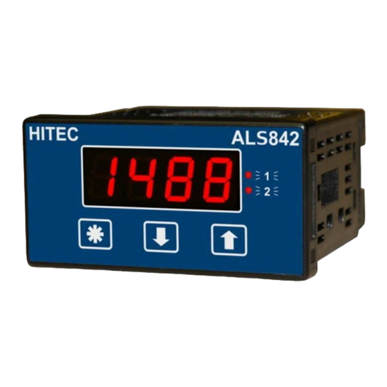 HITEC ALS842 Manuels