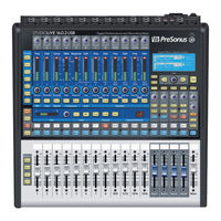 Presonus StudioLive 16.0.2 USB Mode D'emploi