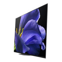 Sony Bravia OLED 55AG9 Guide De Référence