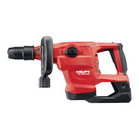 Hilti TE 500-22 04 Mode D'emploi