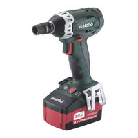 Metabo SSD 18 LT Notice D'utilisation Originale