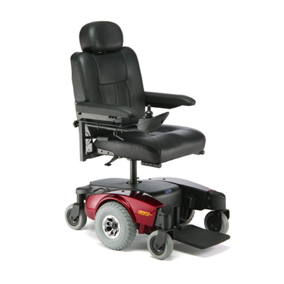 Invacare Pronto M61 Manuel D'utilisation