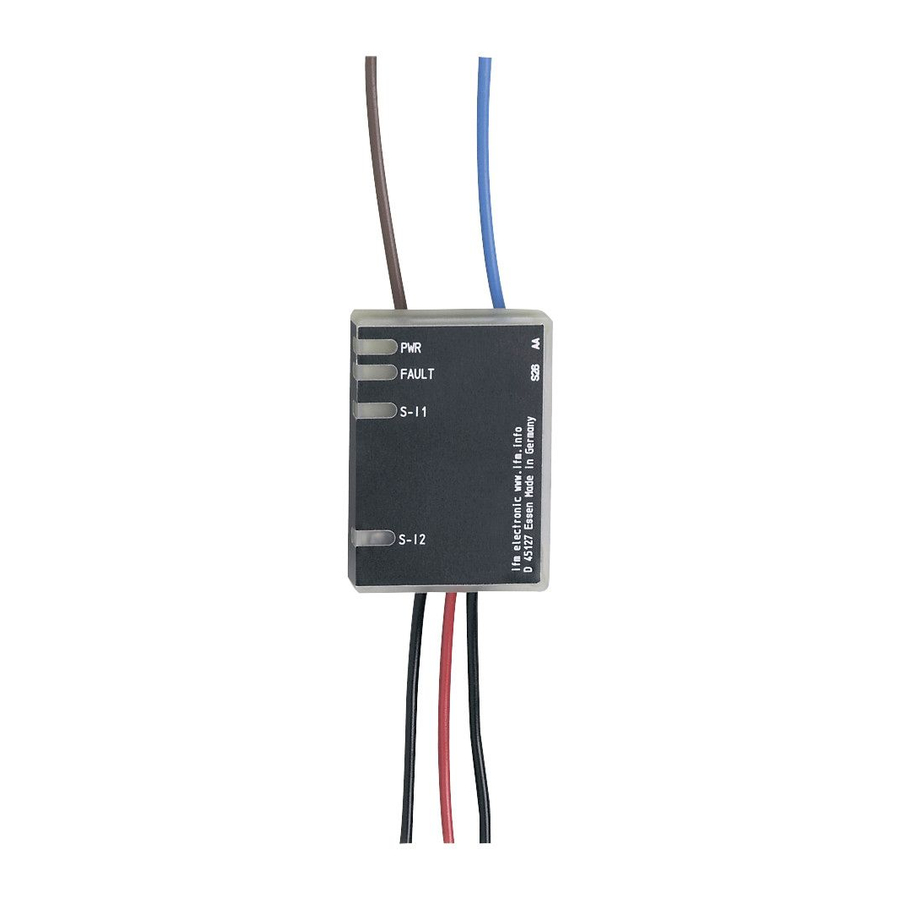 IFM Electronic AS-interface AC2729 Manuels