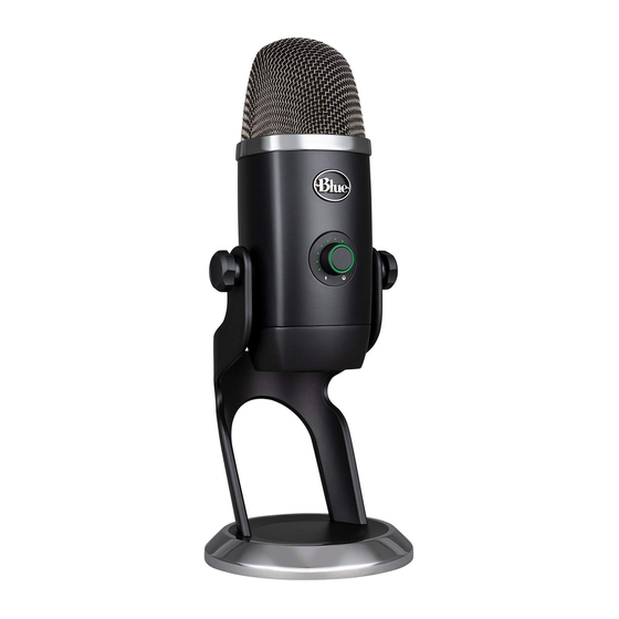 Blue yeti x Mode D'emploi