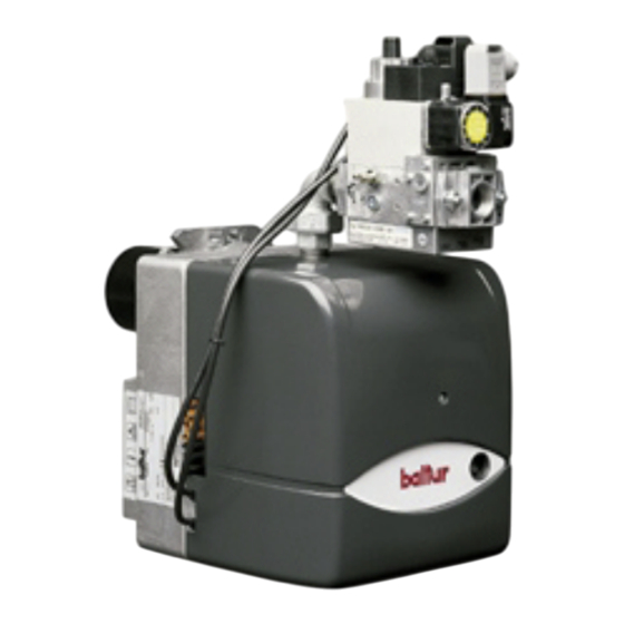 baltur BTG 3,6 Notice D'instructions