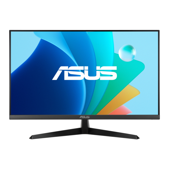 Asus VY279HF Serie Manuels