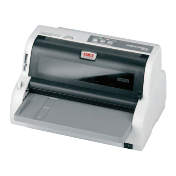 Oki ML5100FB eco Guide De L'utilisateur