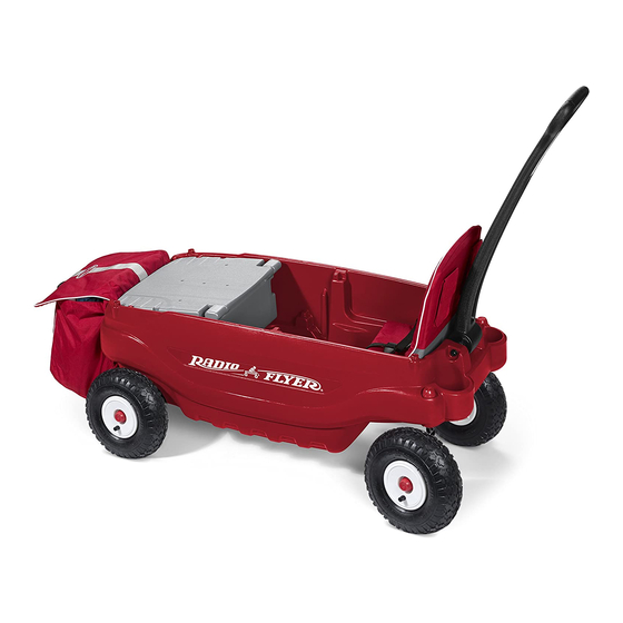 Radio Flyer Ultimate Comfort Wagon 3182 Serie Mode D'emploi