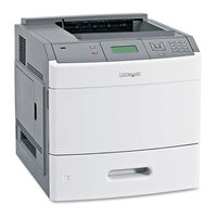 Lexmark T654 Guide De L'utilisateur