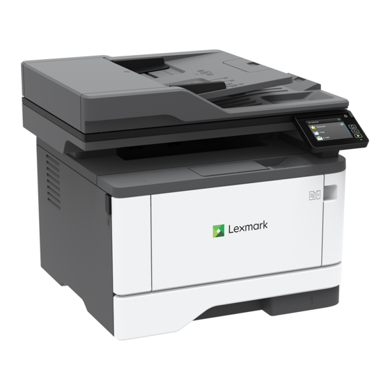 Lexmark MB3442 Guide De L'utilisateur