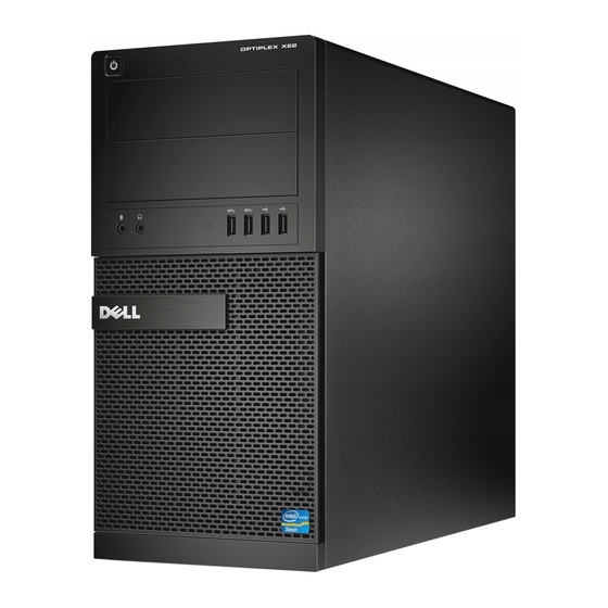 Dell OptiPlex XE2 Manuel Du Propriétaire