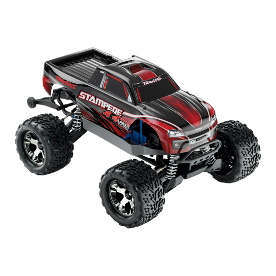 Traxxas Stampede 4X4 VXL 67086-1 Manuels