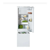 Miele K 9726 iF-1 Mode D'emploi Et Instructions De Montage