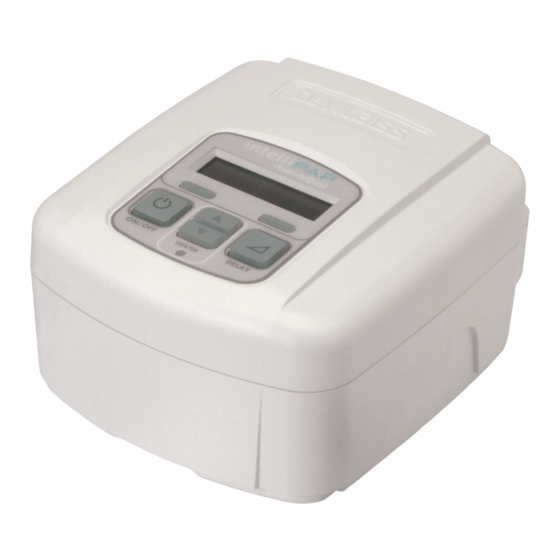 DeVilbiss Healthcare IntelliPAP DV51 Standard CPAP Série Mode D'emploi