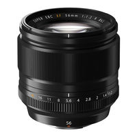FujiFilm XF56mmF1.2 R Mode D'emploi