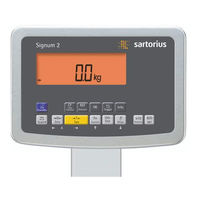 Sartorius Signum Notice D'installation