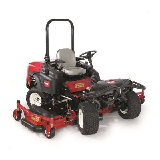 Toro Groundsmaster 360 Manuel De L'utilisateur