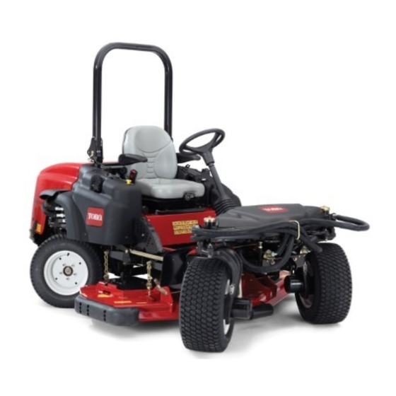 Toro Groundsmaster 360 Manuel De L'utilisateur