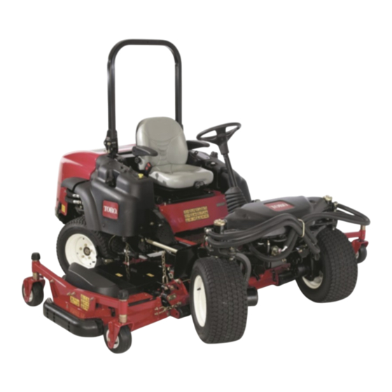 Toro Groundsmaster 360 Manuel De L'utilisateur