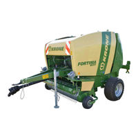 Krone Fortima F 1600 MC Notice D'utilisation Originale