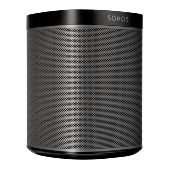 Sonos Play:1 Guide De L'utilisateur