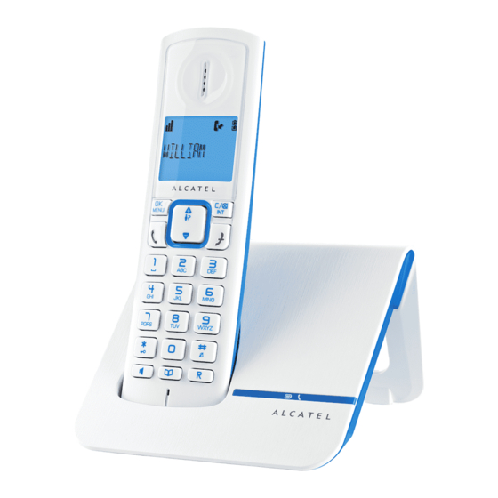 Alcatel Versatis F230 Voice Guide D'utilisateur