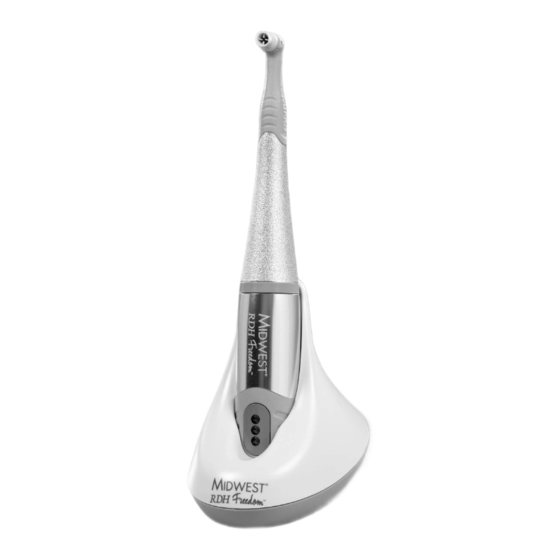 DENTSPLY Midwest RDX Freedom Mode D'emploi