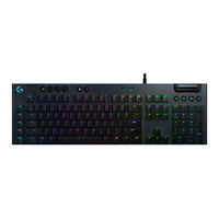 Logitech G G815 Mode D'emploi