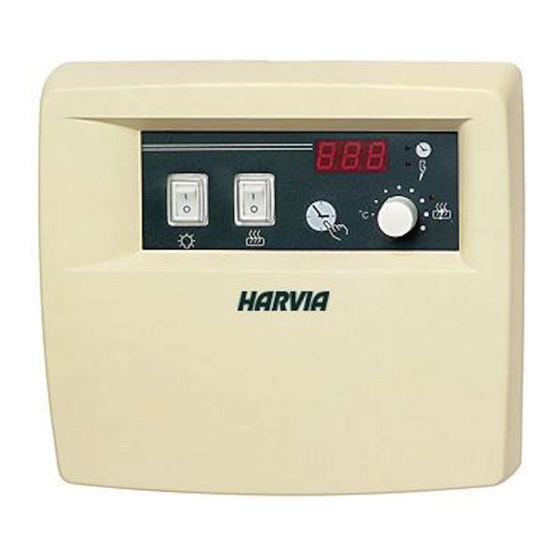 Harvia C260 Mode D'emploi