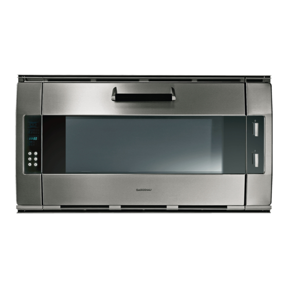 Gaggenau EB 388 Notice D'utilisation