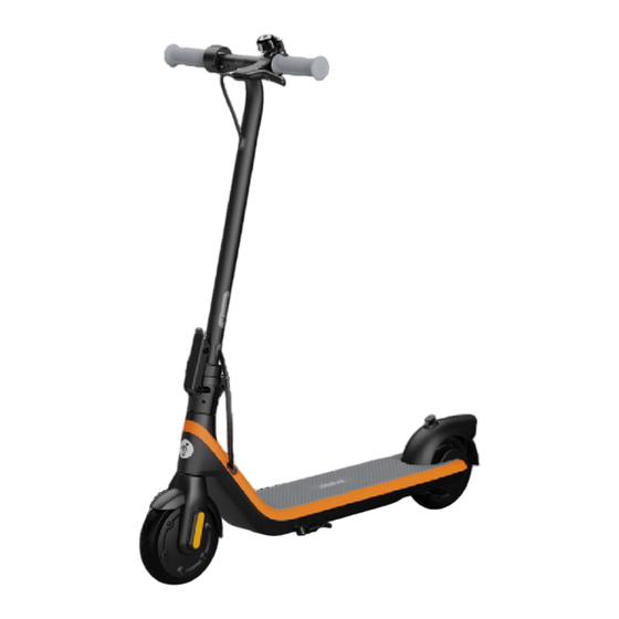 Segway Ninebot eKickScooter C2 Manuel Du Produit