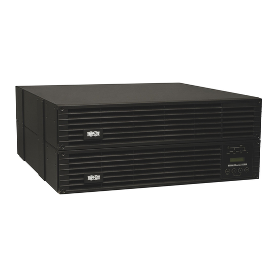 Tripp-Lite SmartOnline Single-Phase 6kVA Manuel Du Propriétaire