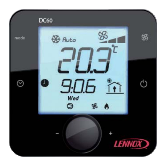 Lennox CLIMATIC 60 Manuel D'utilisation