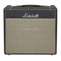 Marshall STUDIO VINTAGE SV20H Mode D'emploi