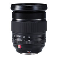 FujiFilm XF8-16mmF2.8 R LM WR Manuel Du Propriétaire