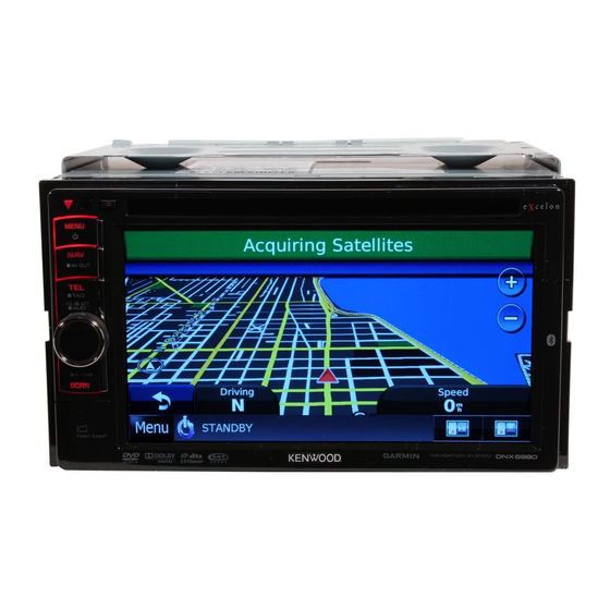 Kenwood DNX7180 Mode D'emploi