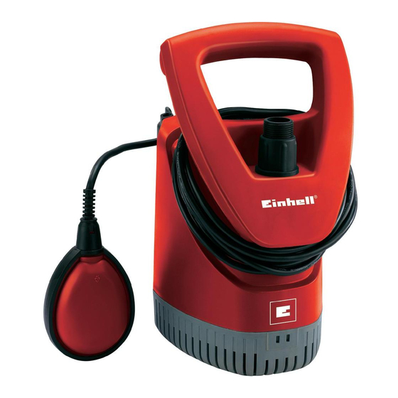 EINHELL RG-SP 300 RB Mode D'emploi D'origine