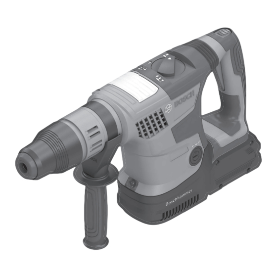 Bosch GBH 18V-36 C Professional Notice Originale