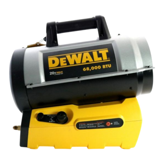 DeWalt DXH70CFAV Guide D'utilisation