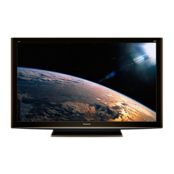 Panasonic VIERA TX-P65VT20E/3D Mode D'emploi