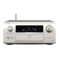 Denon AVR-4810CI Mise En Route