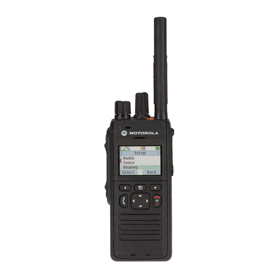 Motorola Solutions MTP3500 Guide D'utilisation