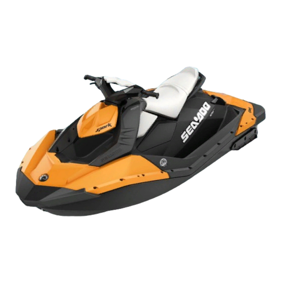 Sea-doo SPARK 2015 Série Guide Du Conducteur