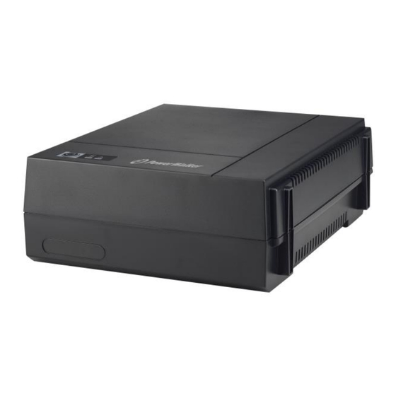 PowerWalker VFD 400 Manuel De Demarrage Rapide