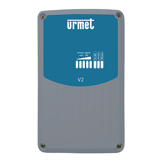 Urmet TEL2VOICE GSIP4G2V Notice D'installation