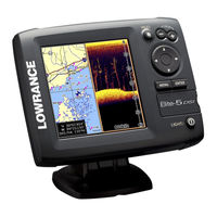 Lowrance Elite 5 DSI Manuel D'utilisation